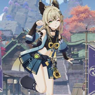 Kirara Genshin Impact wallpaper