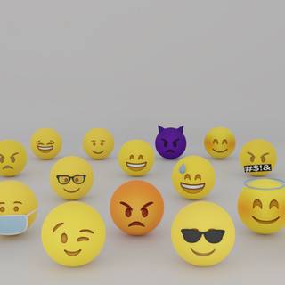 Emojis 4k wallpaper