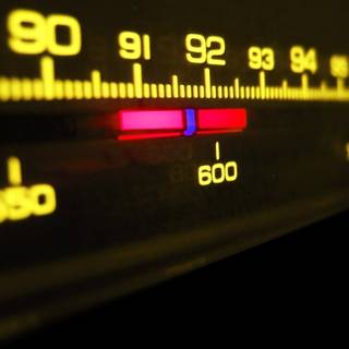 Radio wave wallpaper