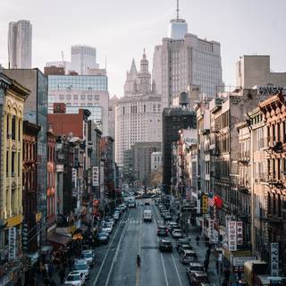 New York street 4k wallpaper