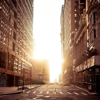 New York street 4k wallpaper