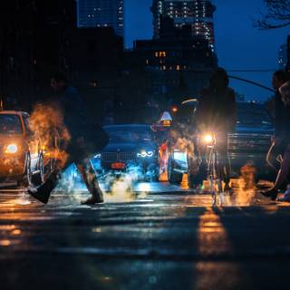 New York street 4k wallpaper