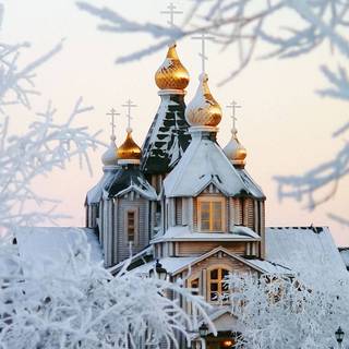 Russian winter wallpaper