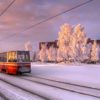 Russian winter wallpaper