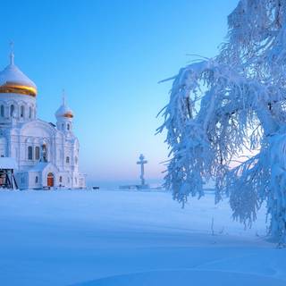 Russian winter wallpaper