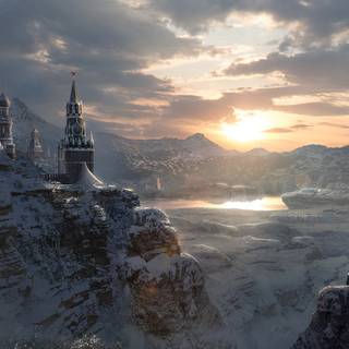 Russian winter wallpaper