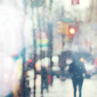 Seoul winter wallpaper
