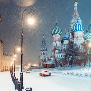 Russian winter wallpaper