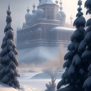 Russian winter wallpaper