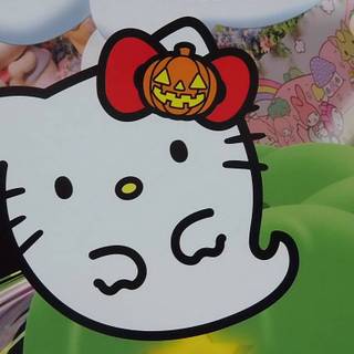 Computer Halloween Sanrio wallpaper