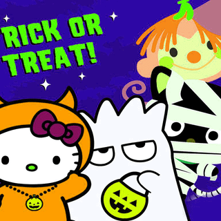 Computer Halloween Sanrio wallpaper