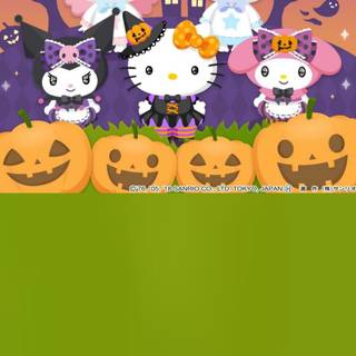 Sanrio characters Halloween wallpaper