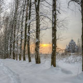 Russian winter wallpaper