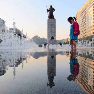 Seoul winter wallpaper