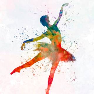Classical dancer wallpaper