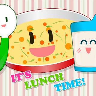 Lunch time wallpaper