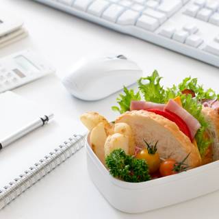 Lunch break wallpaper