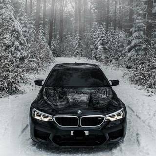 Winter BMW wallpaper