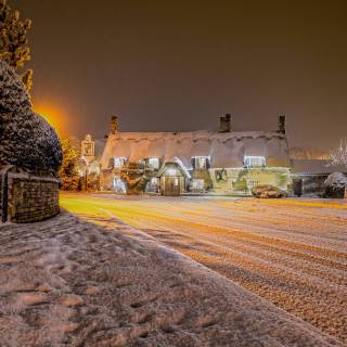 Winter England wallpaper