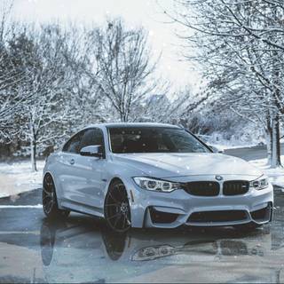 Winter BMW wallpaper