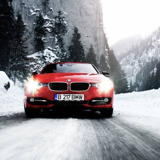 Winter BMW wallpaper