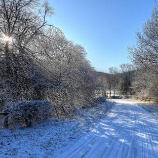 Winter England wallpaper