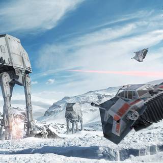 Star Wars winter wallpaper