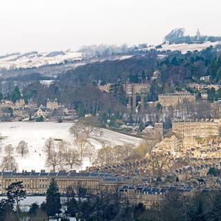 Winter England wallpaper