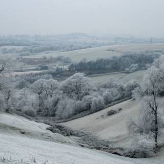 Winter England wallpaper