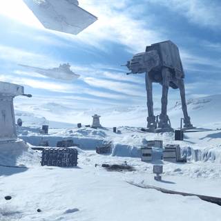 Star Wars winter wallpaper