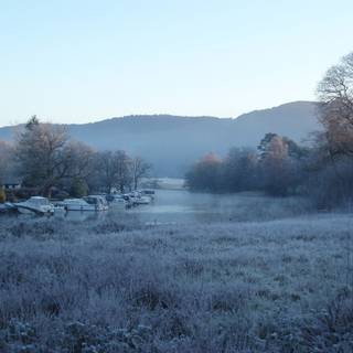 Winter England wallpaper