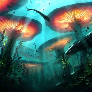 Nature art 4k wallpaper