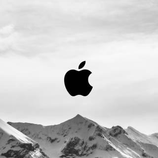 Apple logo iPhone 4k wallpaper