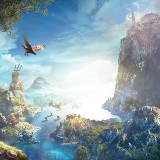 Nature art 4k wallpaper