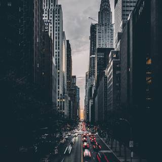 City 4k iPhone wallpaper