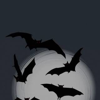 Dark Halloween phone wallpaper