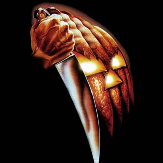 Dark Halloween phone wallpaper