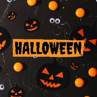 Dark Halloween phone wallpaper