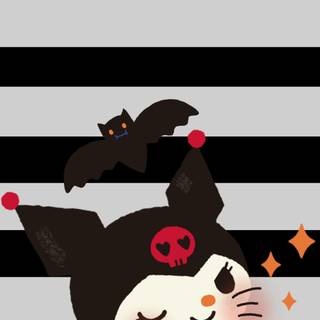 Halloween Sanrio phone wallpaper