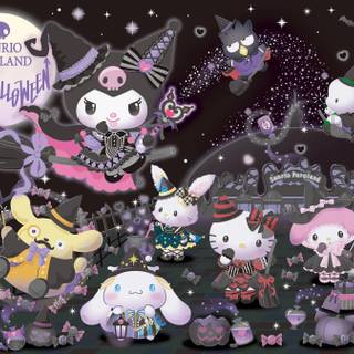 Cute Sanrio Halloween wallpaper
