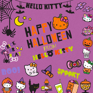 Mocha Sanrio Halloween wallpaper