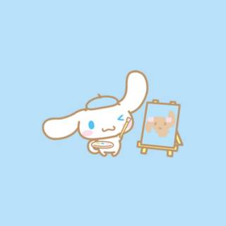 Blue Sanrio wallpaper