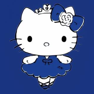 Blue Sanrio wallpaper