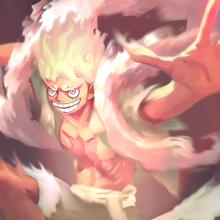 Luffy white wallpaper