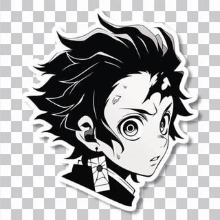 Tanjiro black wallpaper