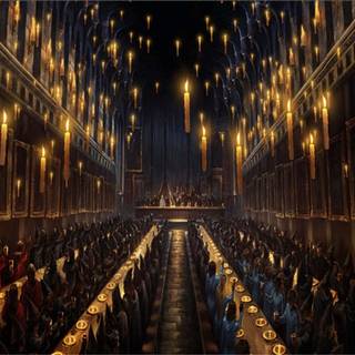 Desktop shelf Harry Potter wallpaper