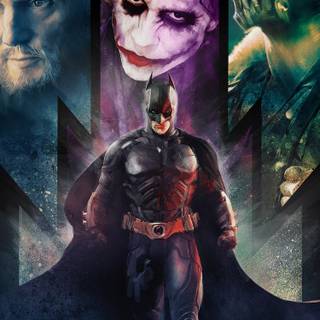 Dark Knight iPhone wallpaper