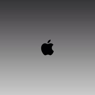 iPhone logo black and white wallpaper