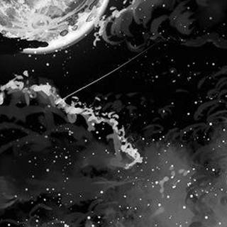 Anime black iPhone wallpaper