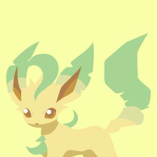 Leafeon phone wallpaper